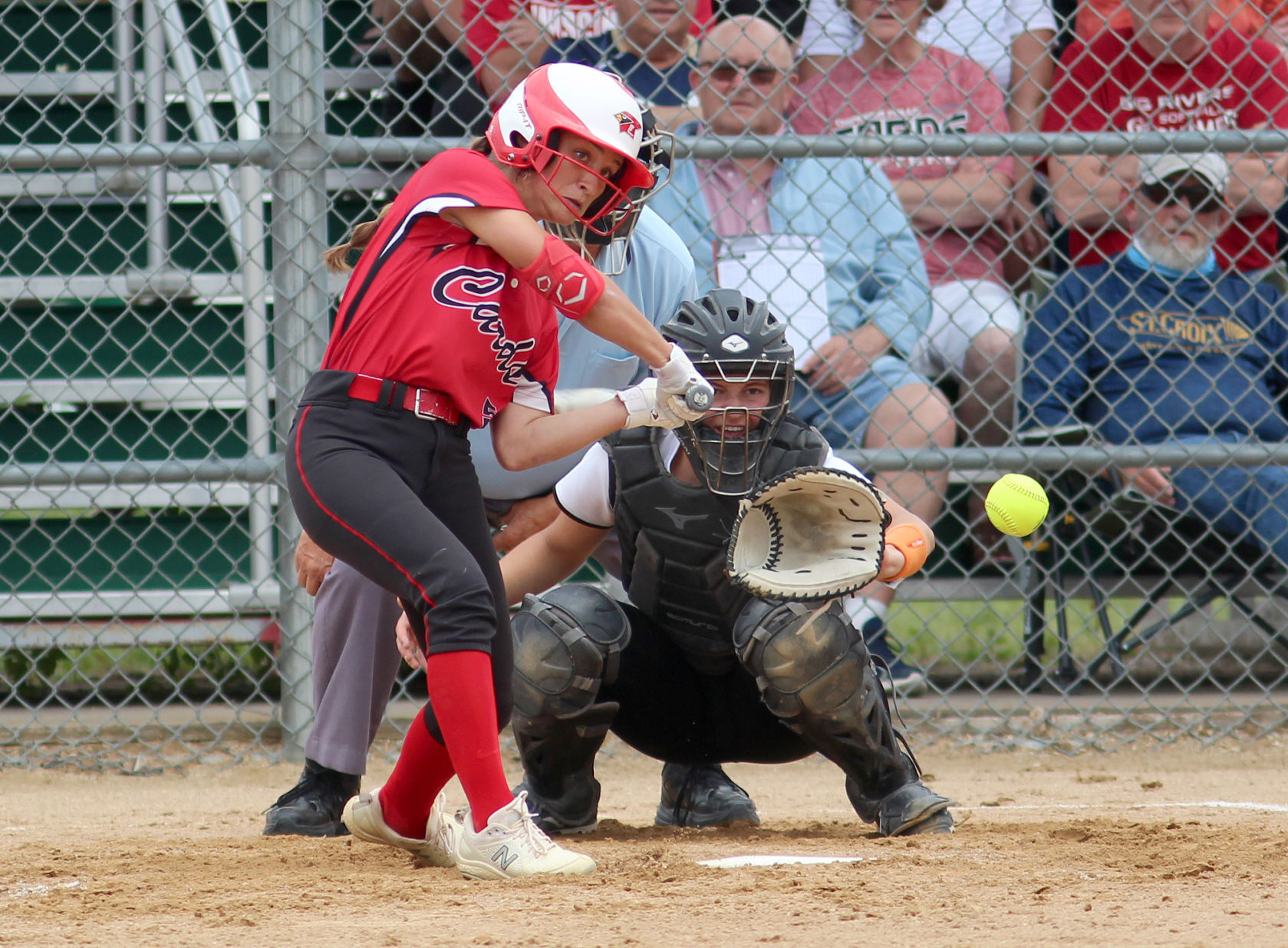 Marshfield at Chi-Hi softball 6-23-21